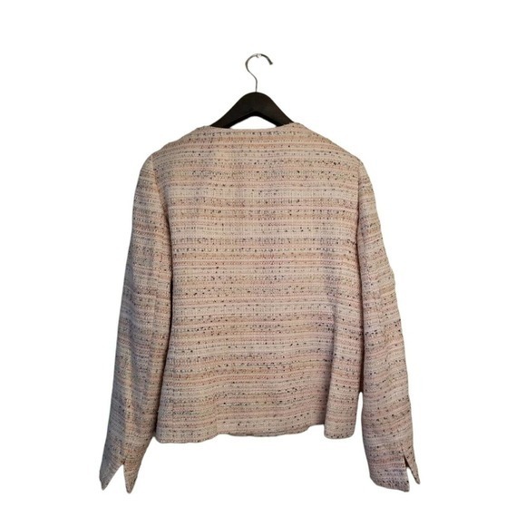 Karl‎ Lagerfeld Paris Size 12 Women's Cardigan jacket Multicolor Stripe NWT - Picture 3 of 6